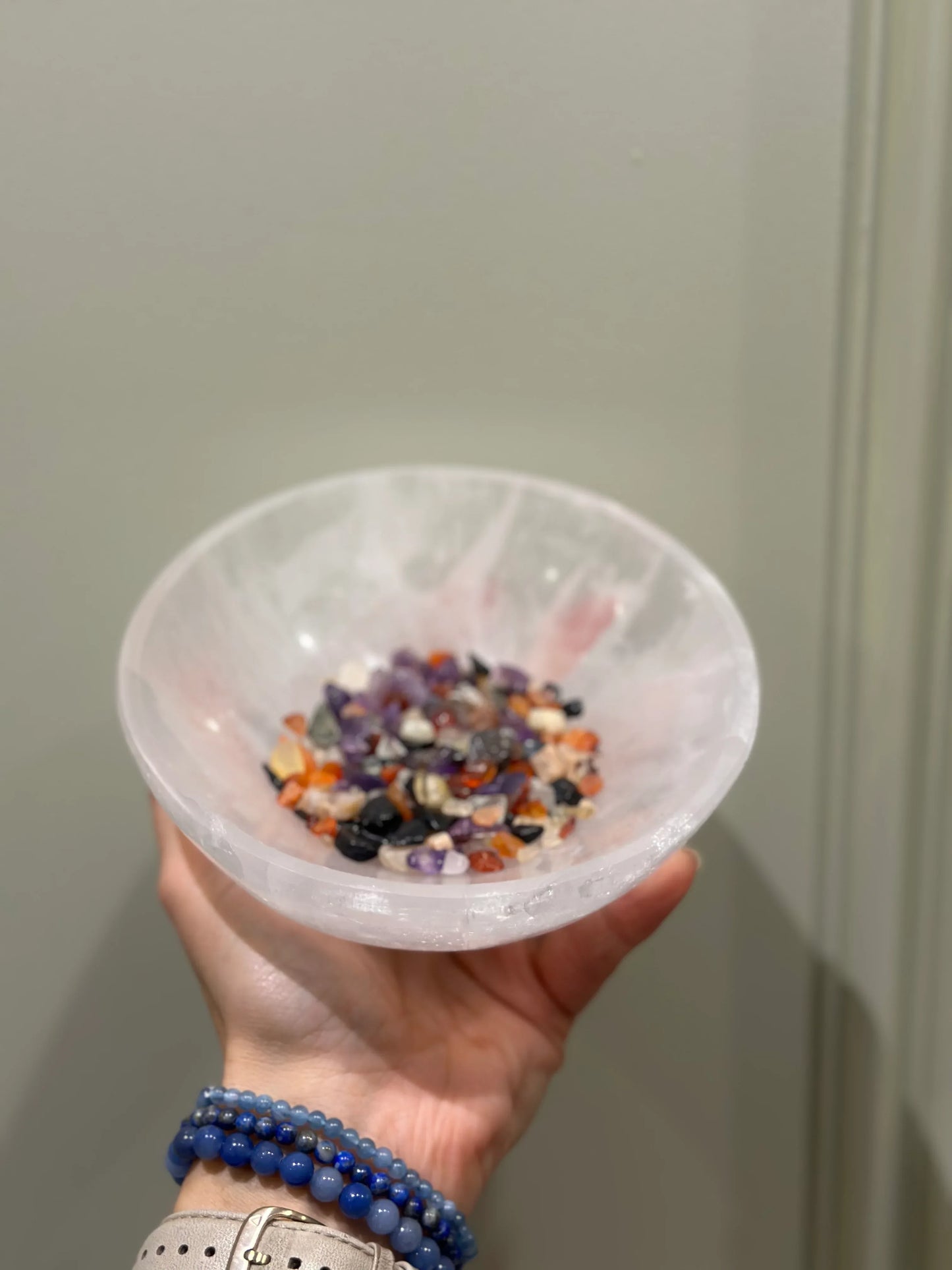 Cuenco de selenita - La Quinta Vidal