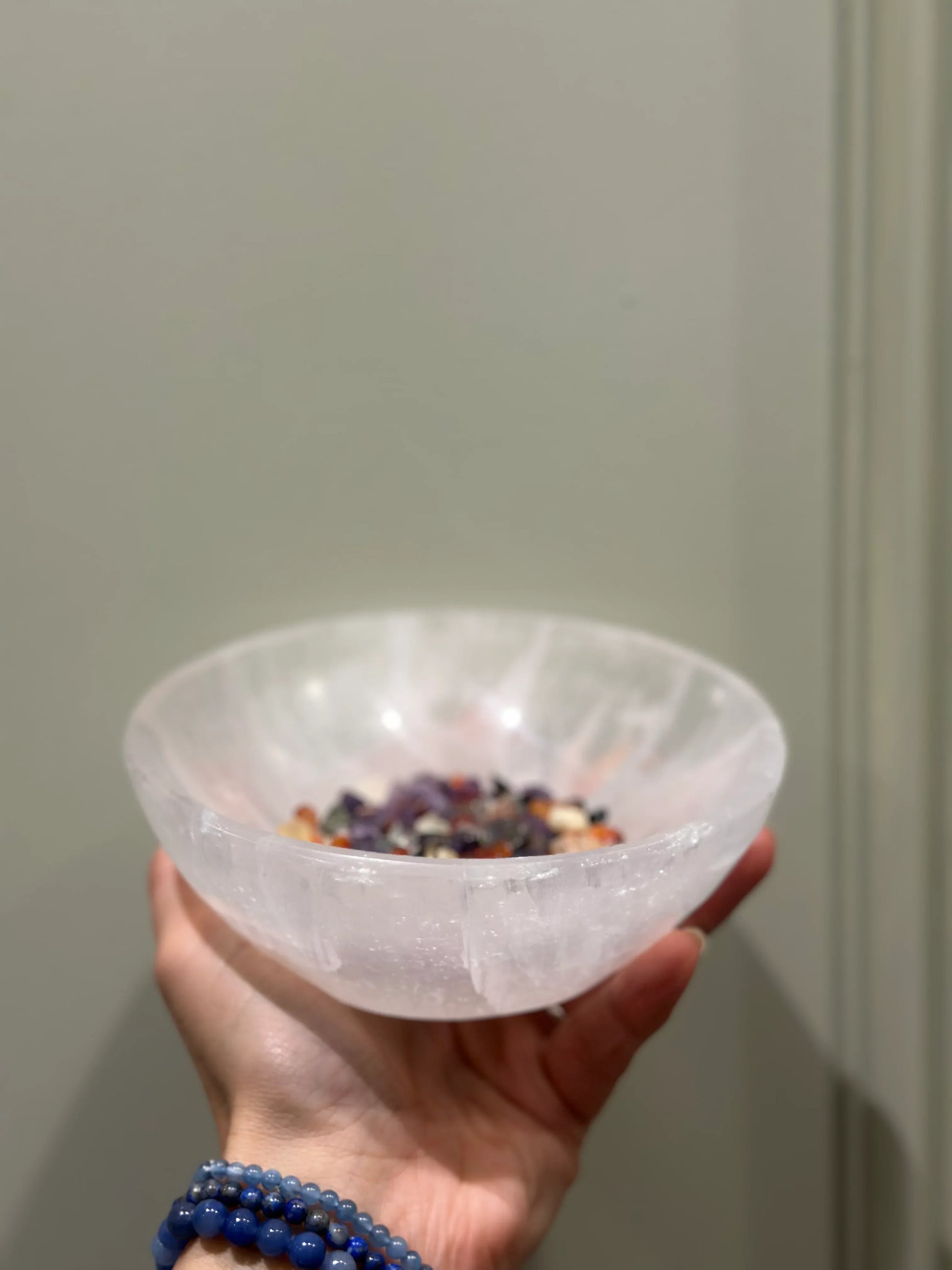 Cuenco de selenita - La Quinta Vidal