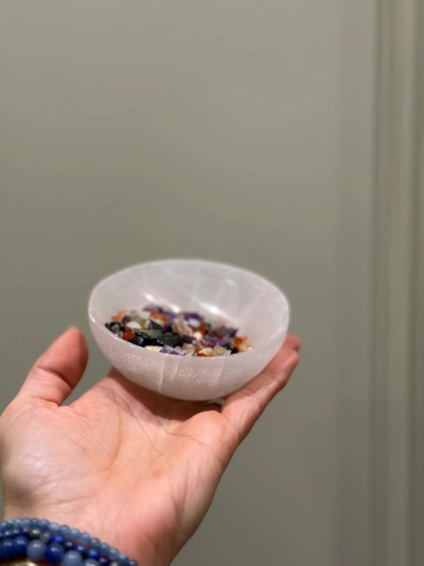 Cuenco de selenita - La Quinta Vidal