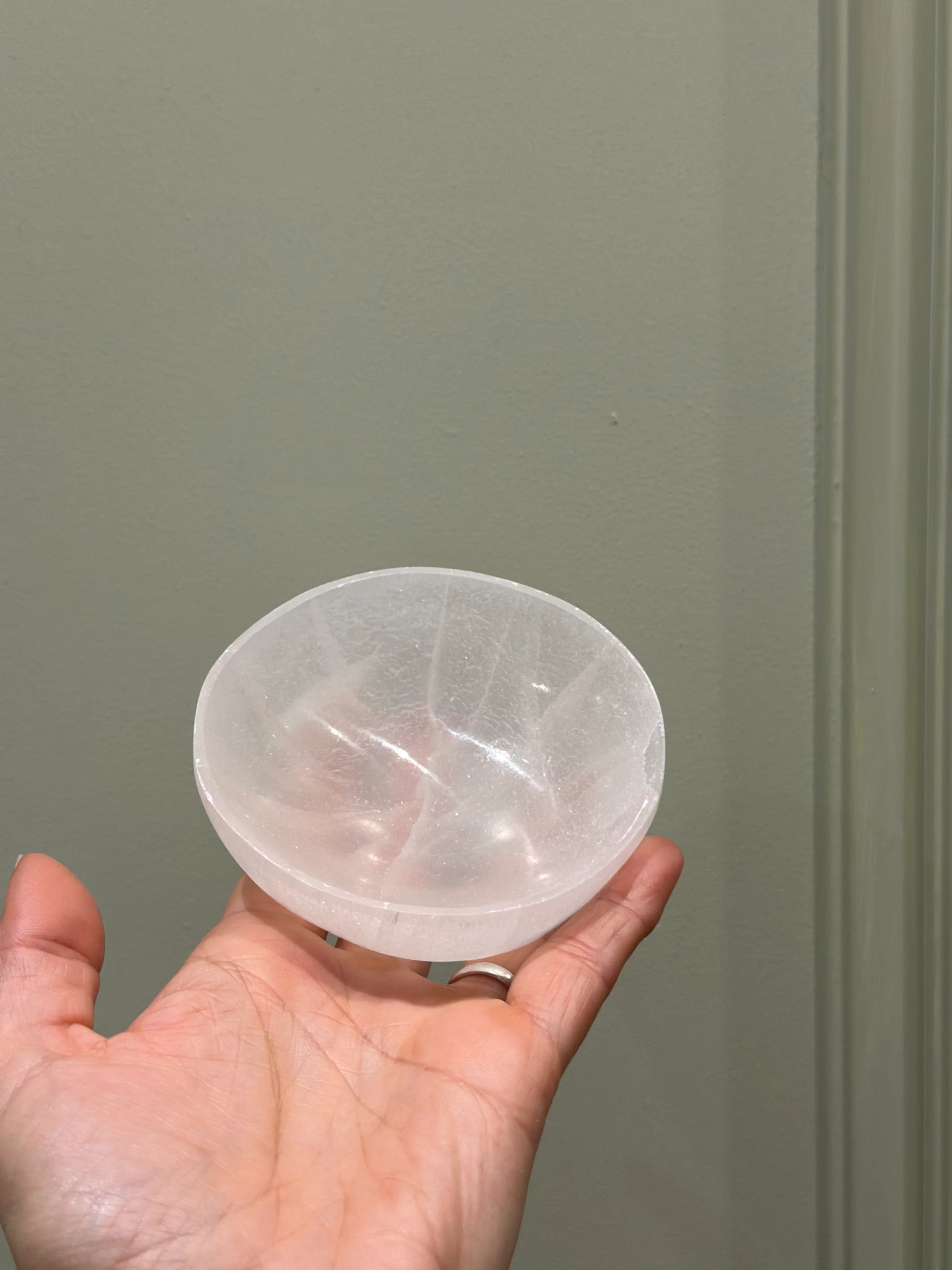 Cuenco de selenita - La Quinta Vidal