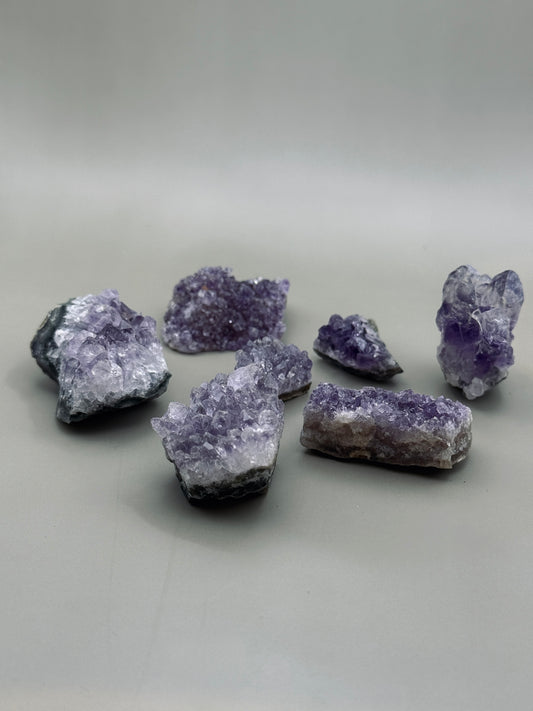 Fragmento de drusa de amatista