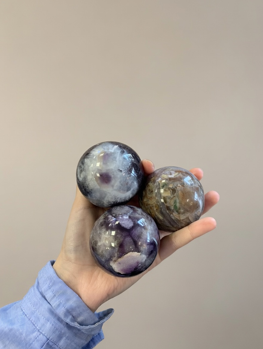 Esfera de AMATISTA CHEVRON 