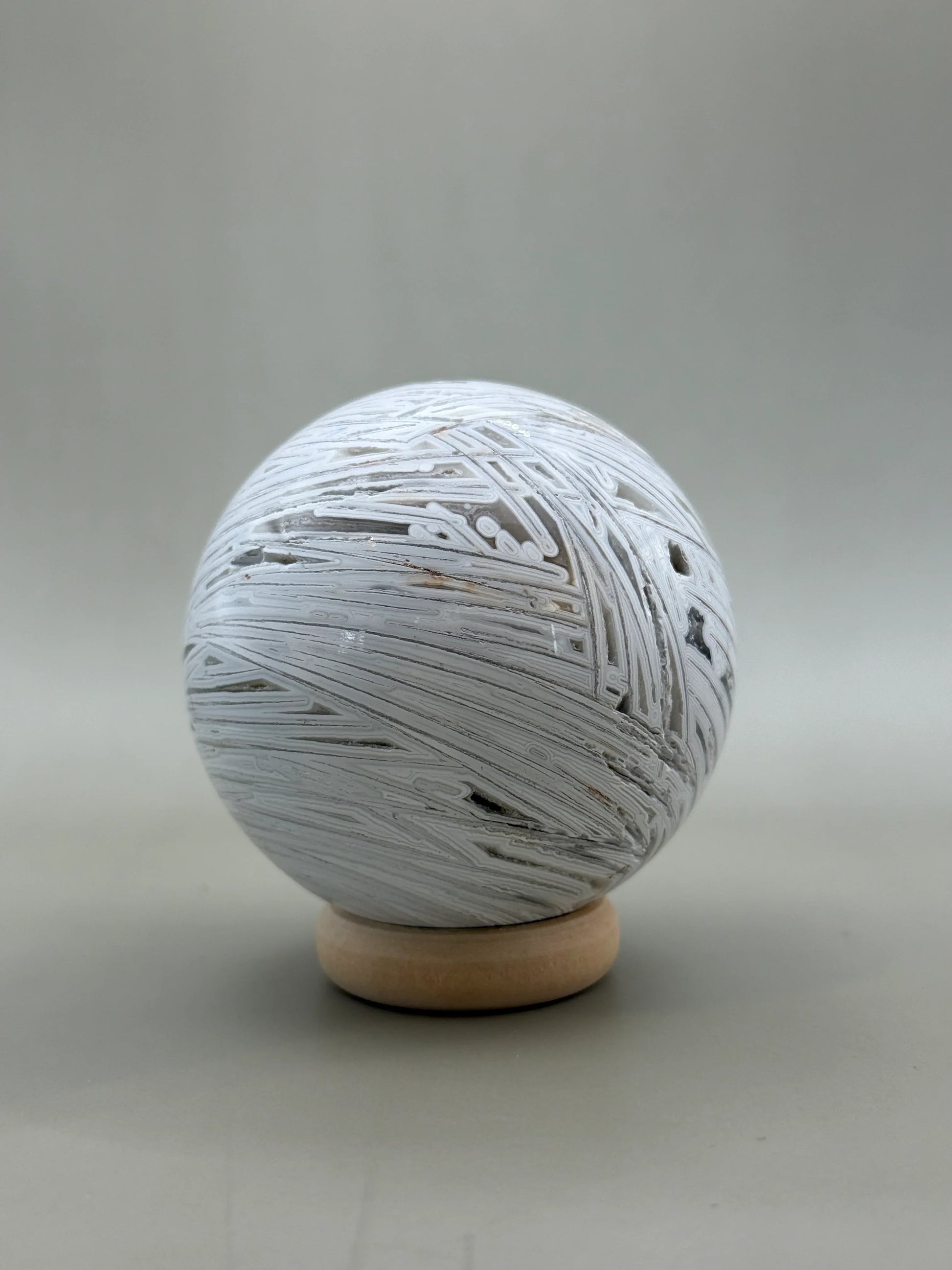 Esfera de Ágata Blanca Mexicana - La Quinta Vidal