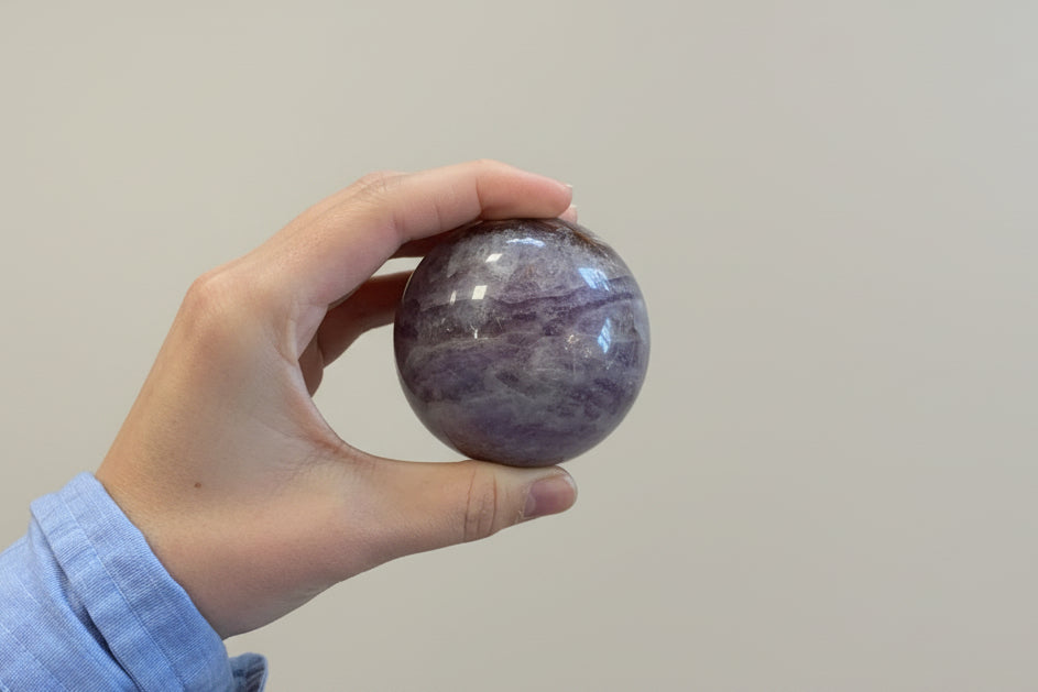 Esfera de AMATISTA CHEVRON 