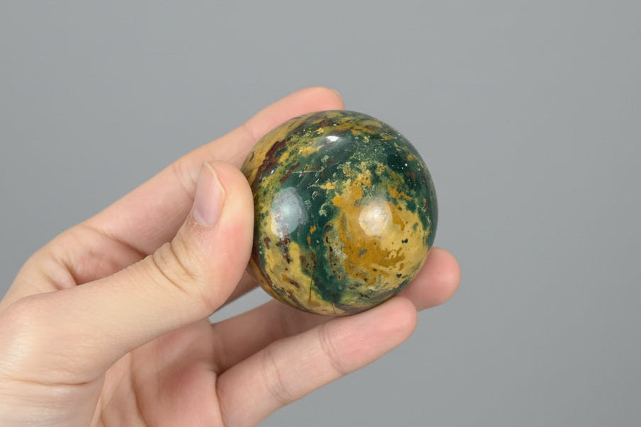 Esfera de Jaspe Océano 