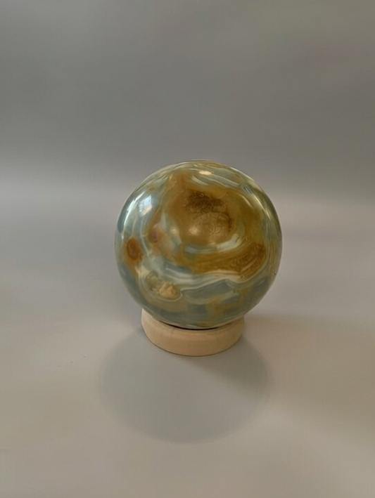 Esfera de ónix azul