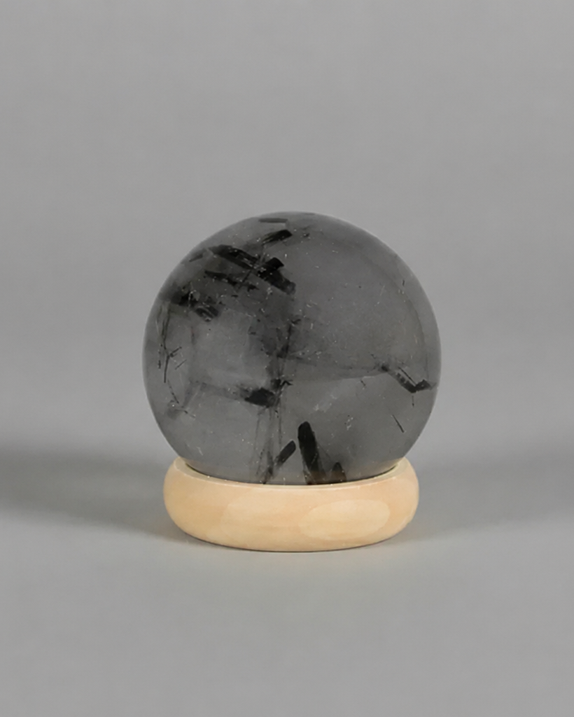 Esfera de cuarzo rutilo