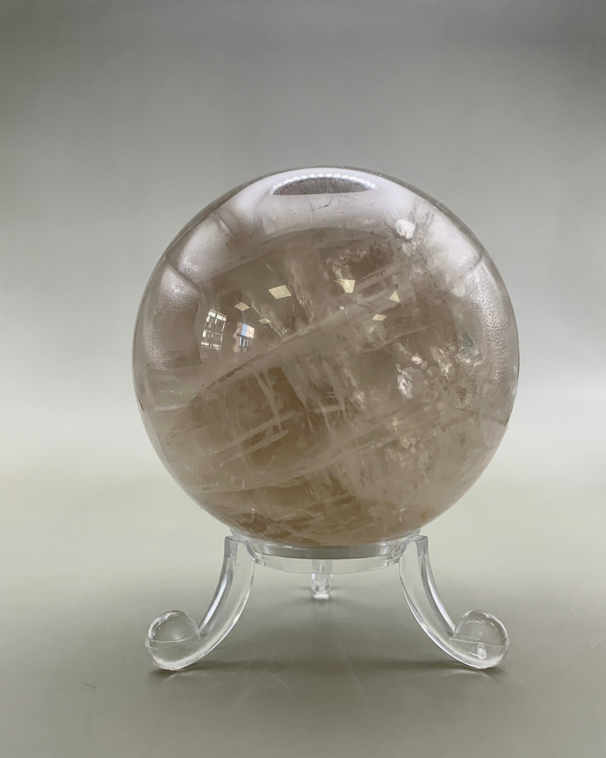 Esfera de cuarzo ahumado 
