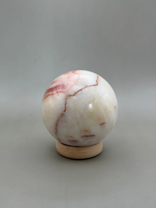 Esfera de mineral Ágata Venas de Dragón