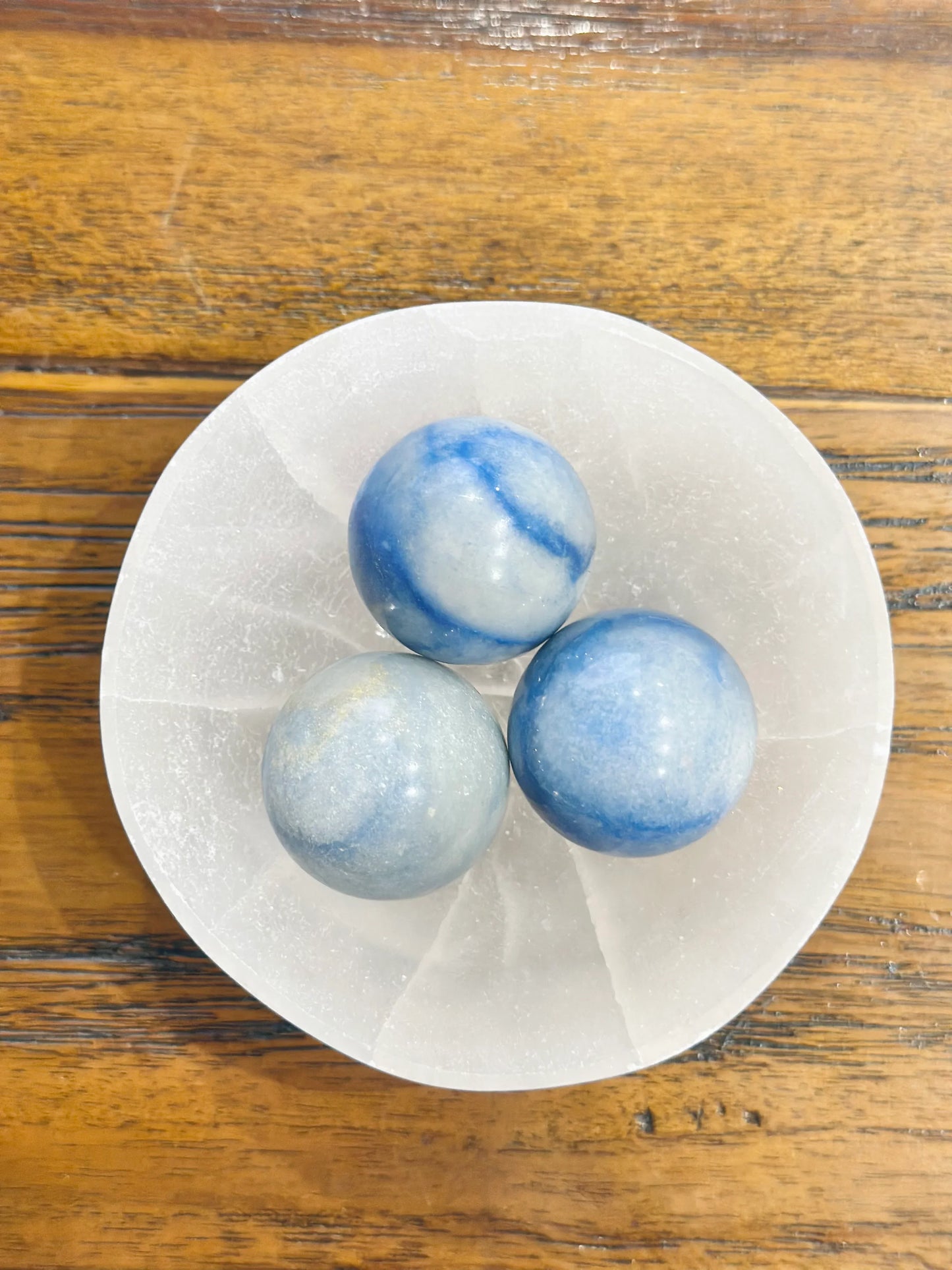 Esferas de Aventurina Azul - La Quinta Vidal