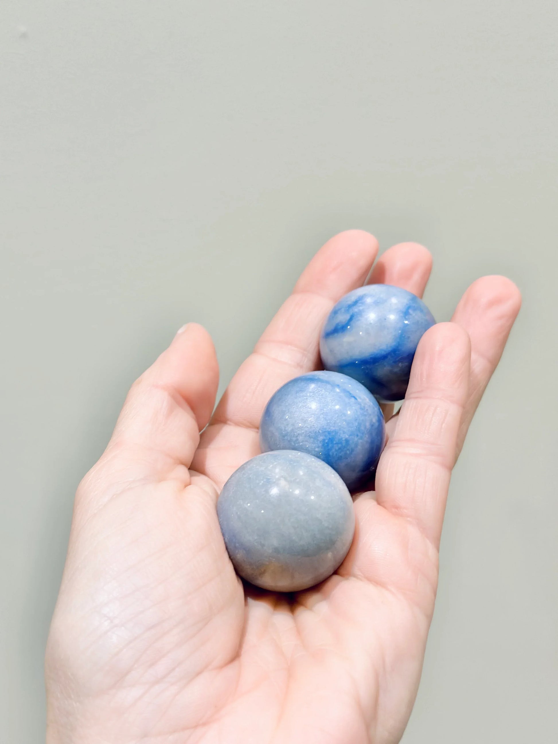 Esferas de Aventurina Azul - La Quinta Vidal