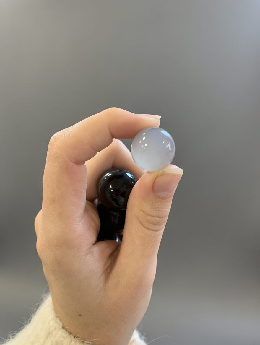 Esferas de ágata Botswana 