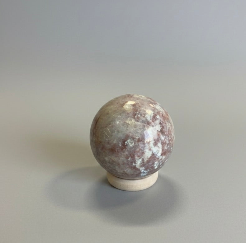 Esferas de amatista rosada
