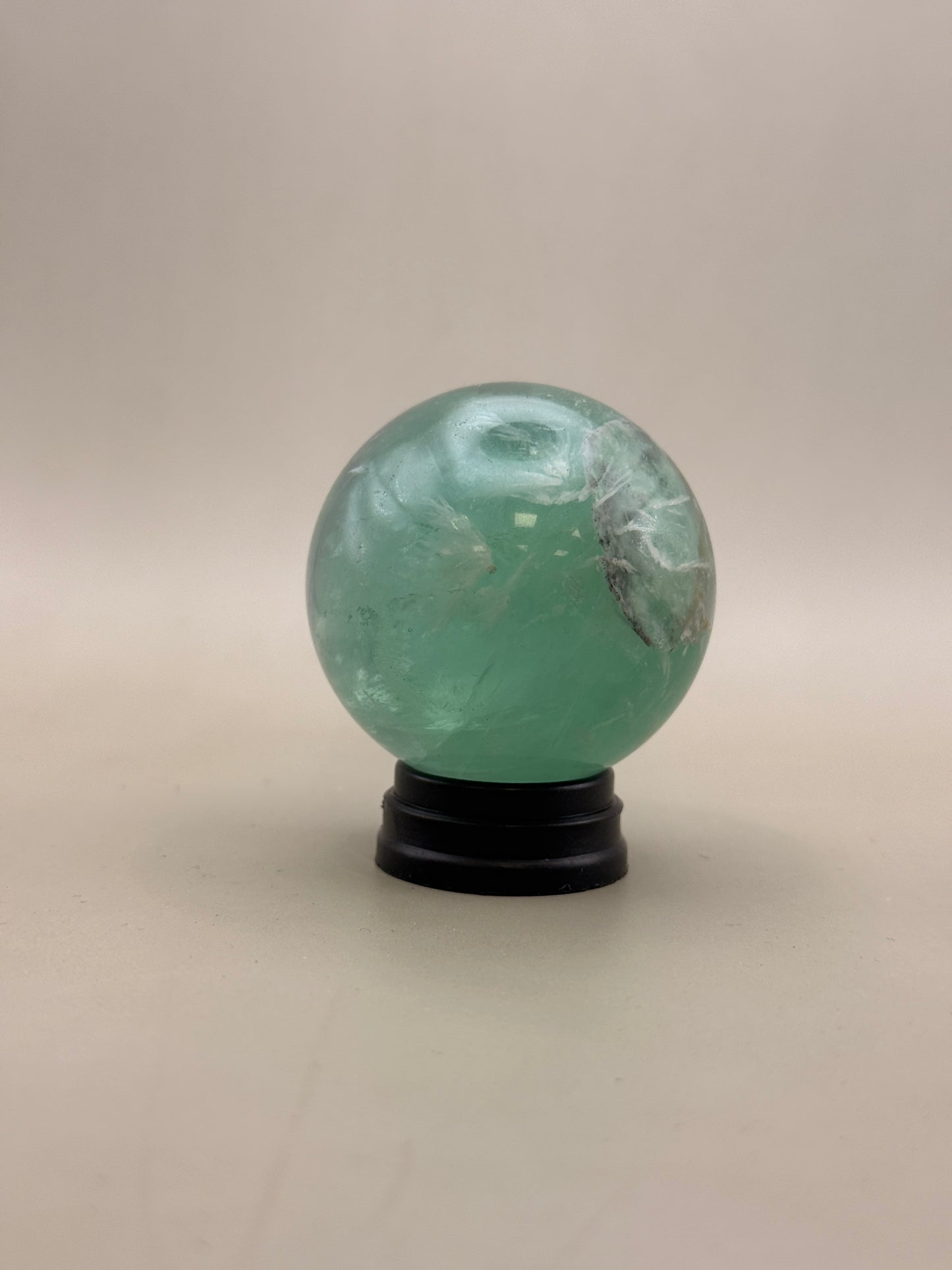 Esferas de fluorita verde