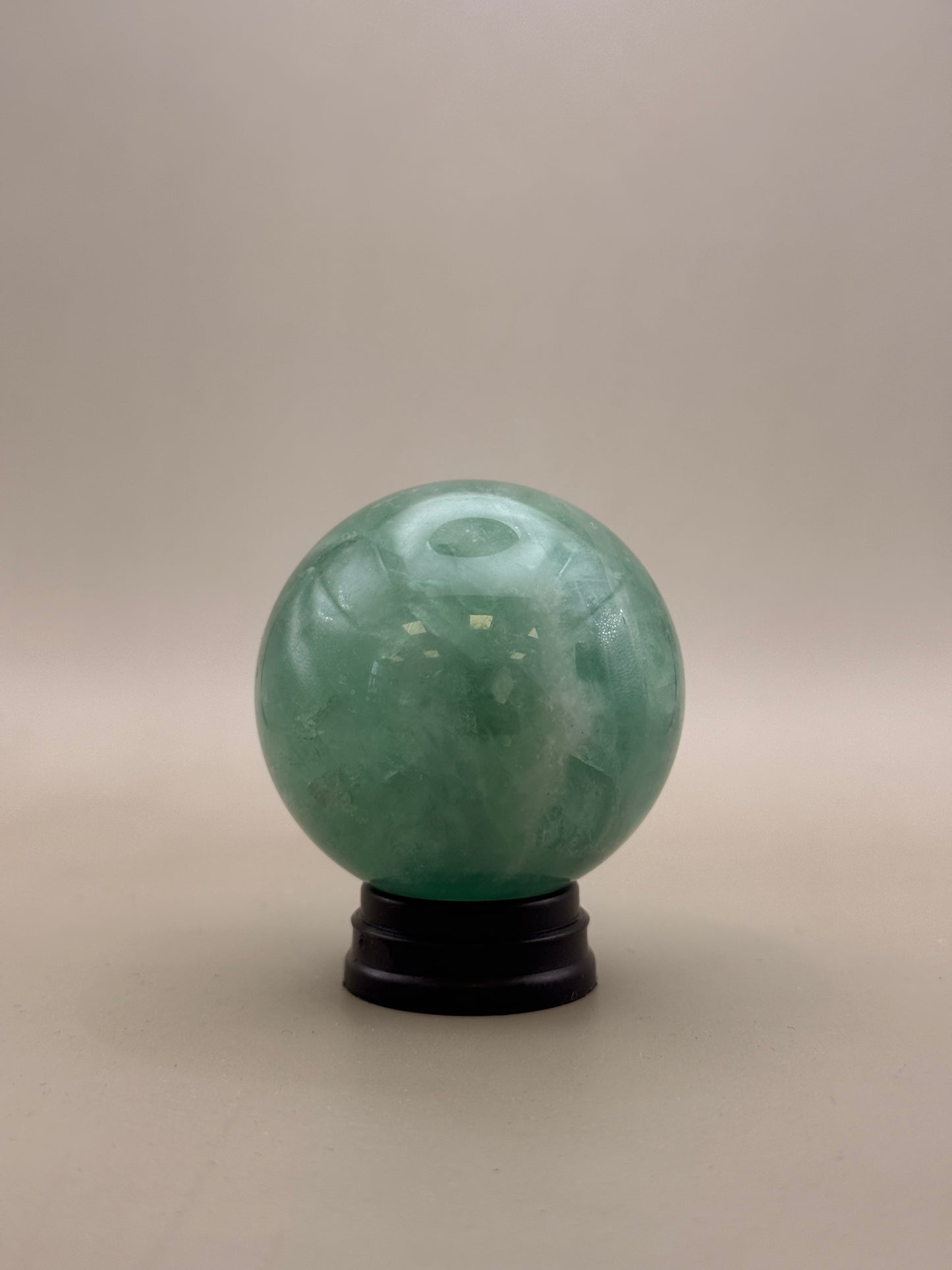 Esferas de fluorita verde