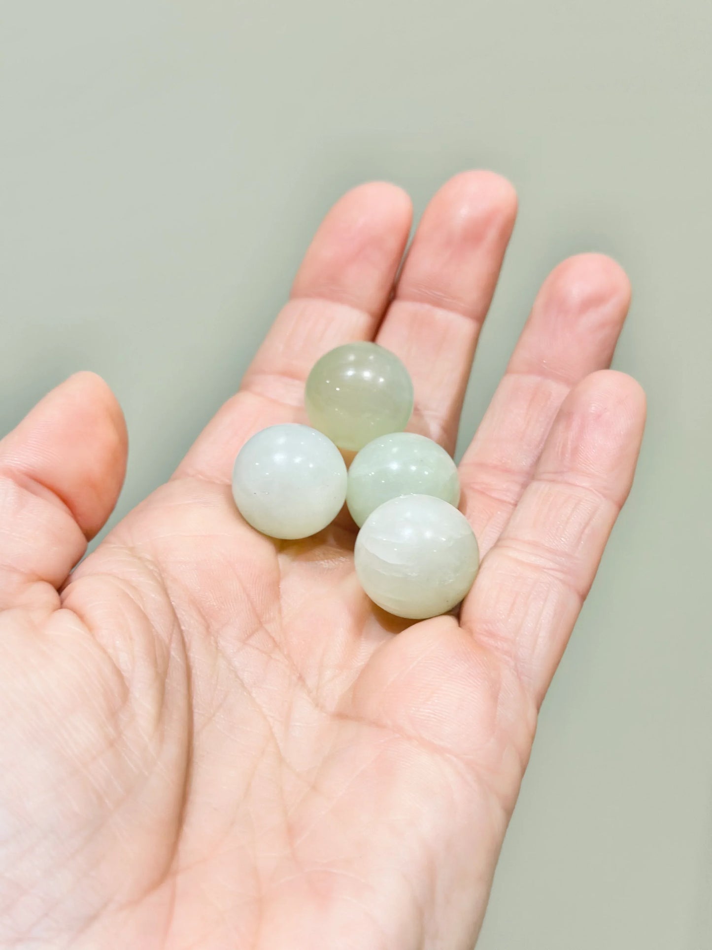 Esferas de Jade Verde - La Quinta Vidal