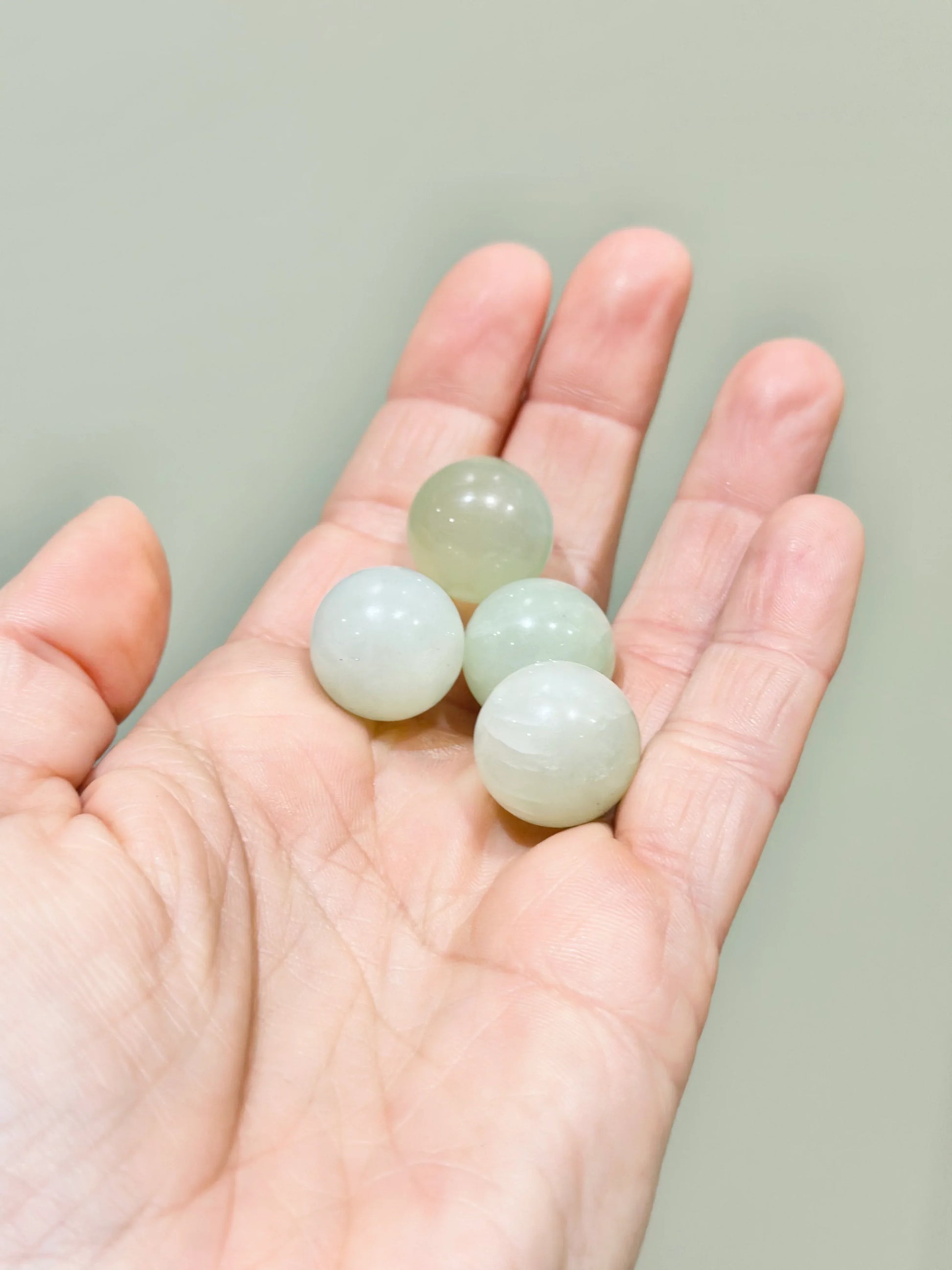 Esferas de Jade Verde - La Quinta Vidal