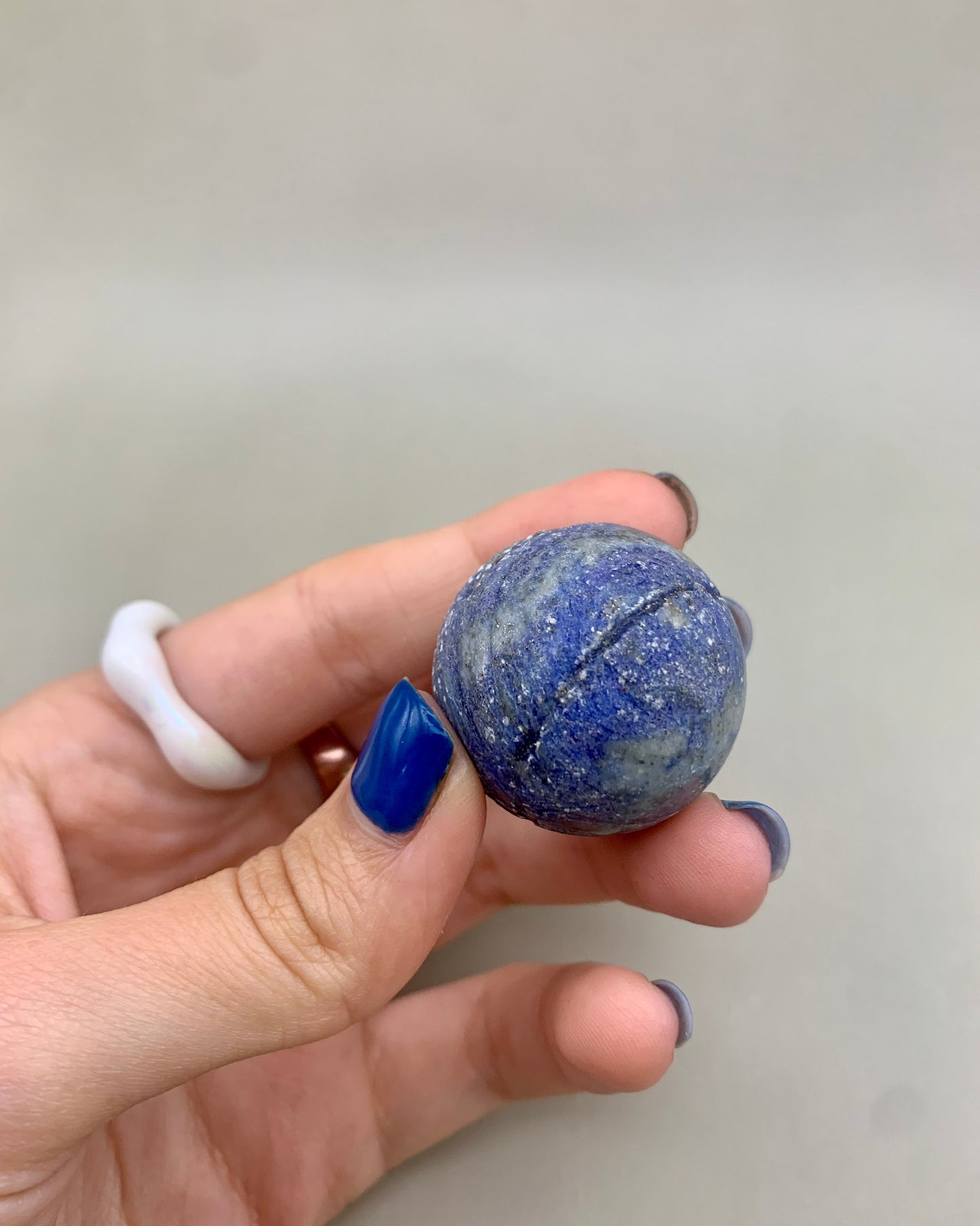 Esferas de lapis lázuli 