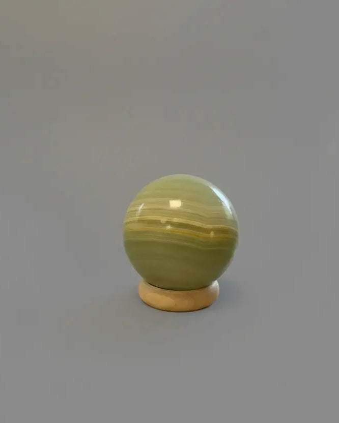 Esfera de Ónix Verde