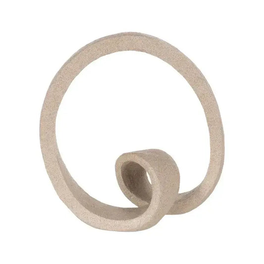 Escultura abstracta en poliresina - La Quinta Vidal