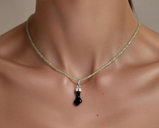 Figa de protección de azabache 