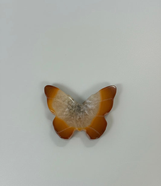 Mariposa de Cornalina o Carneola