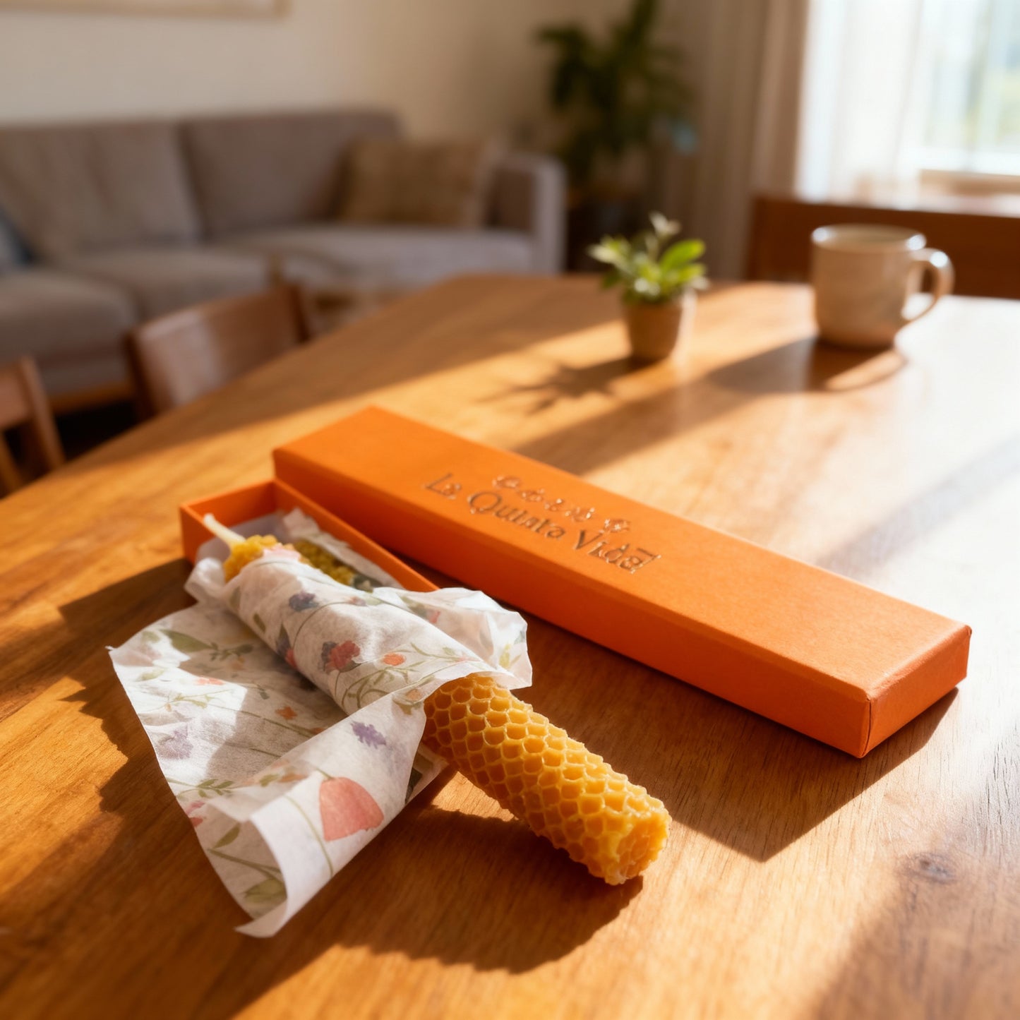 Vela de miel ritualizada 11 22