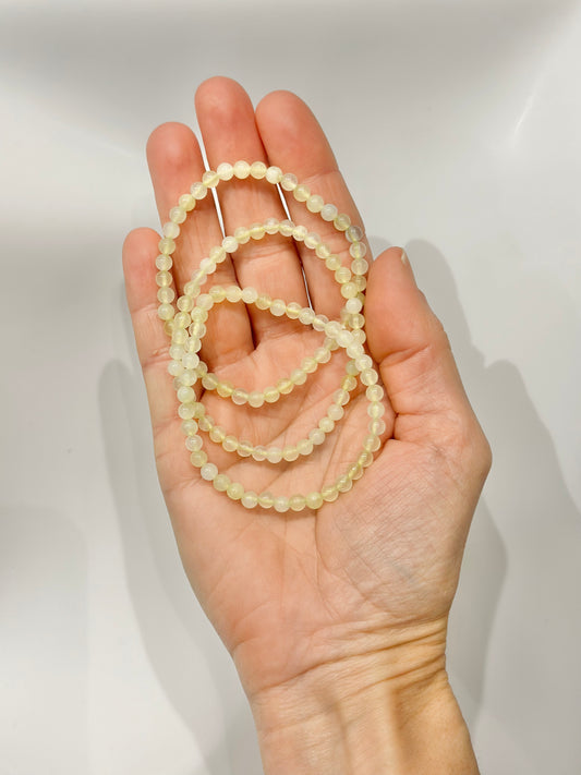 Pulsera de bolas de Jade Chino