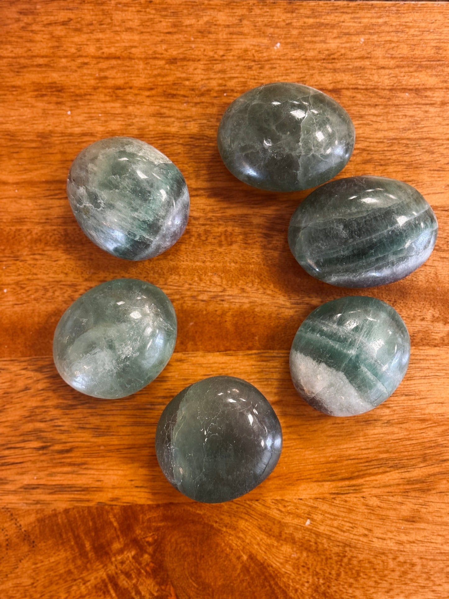 Rodado de Fluorita verde