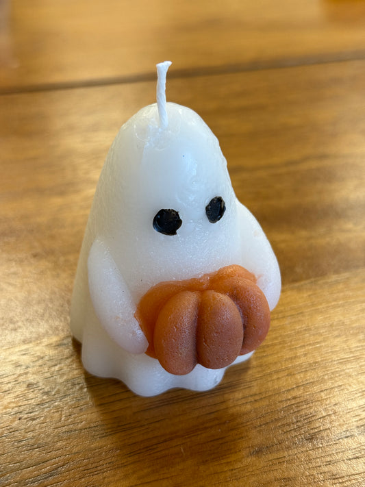 Velas decorativa Ghost pumpkin