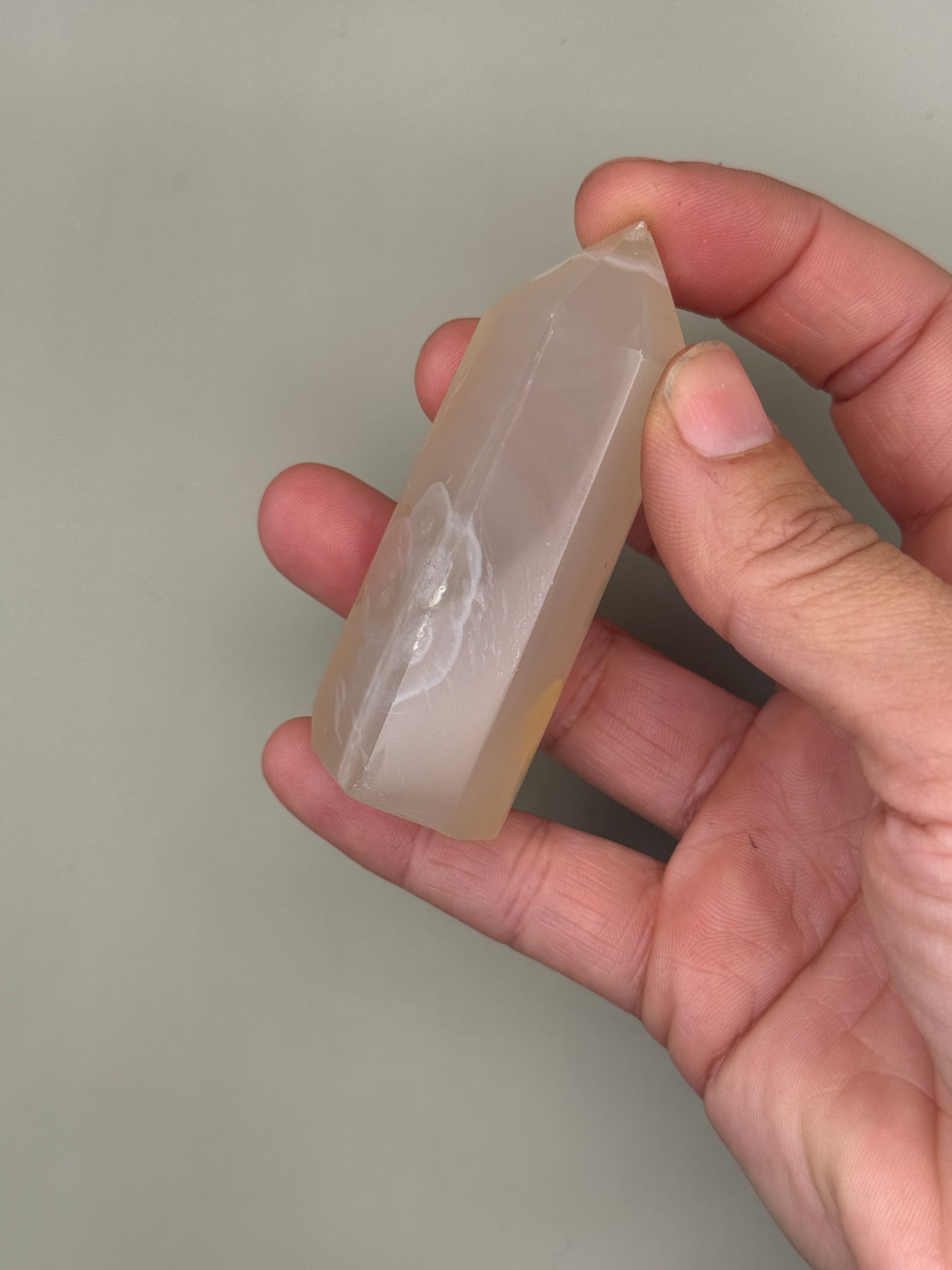 Punta generador de Ágata flor