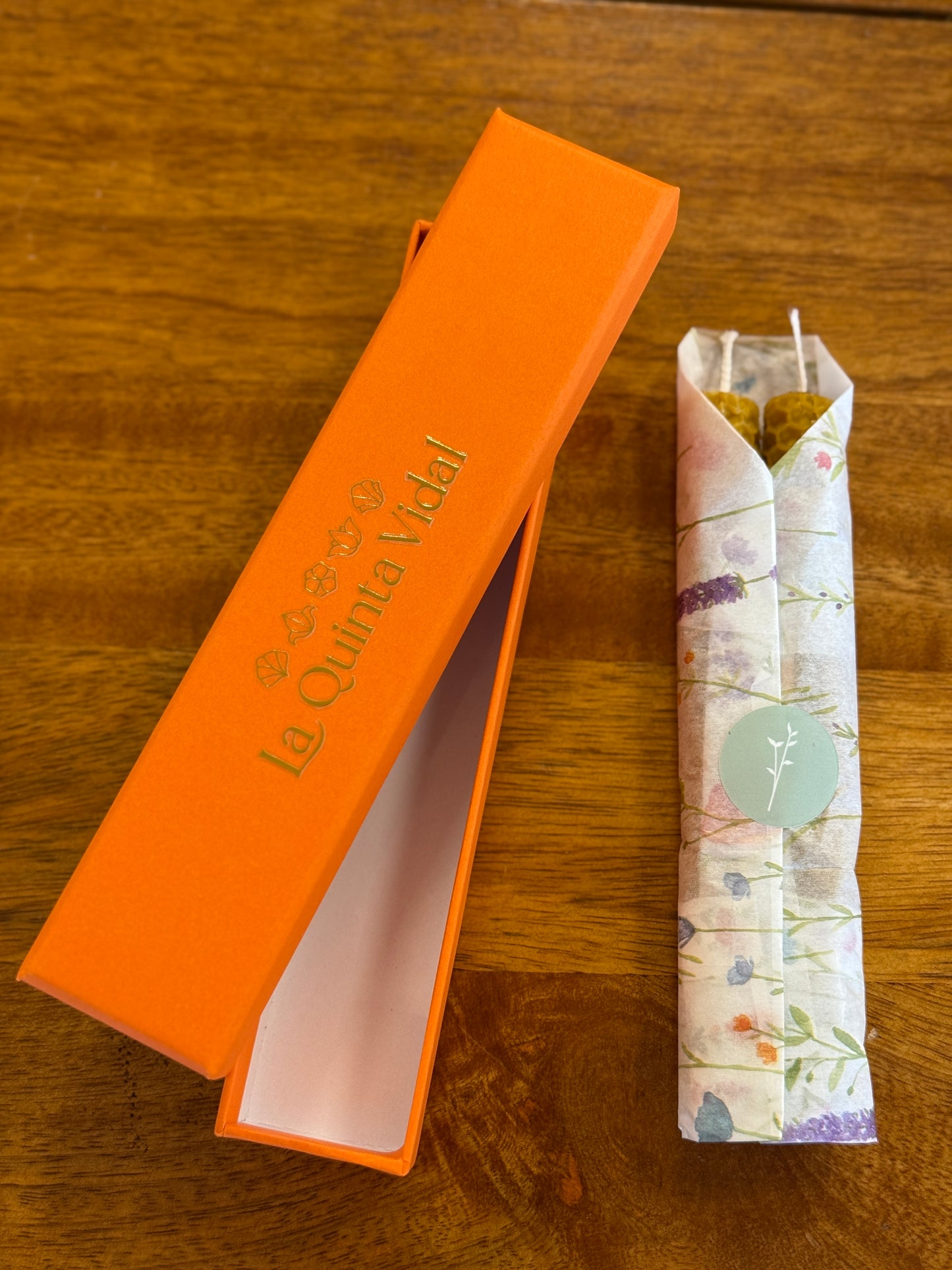 Vela de miel ritualizada 11 22