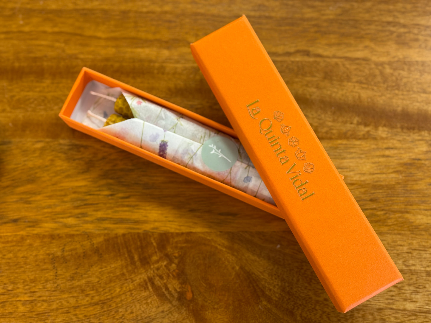 Vela de miel ritualizada 11 22