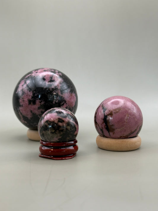 Esferas de Rodonita