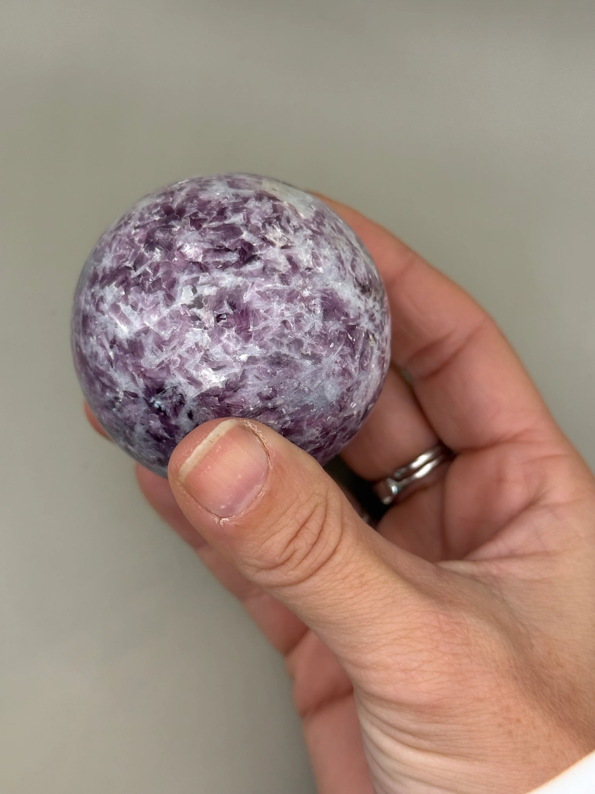 Esferas de Amatista Chevron - La Quinta Vidal