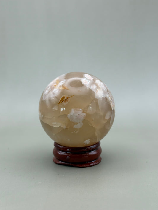 Esfera de Ágata flor
