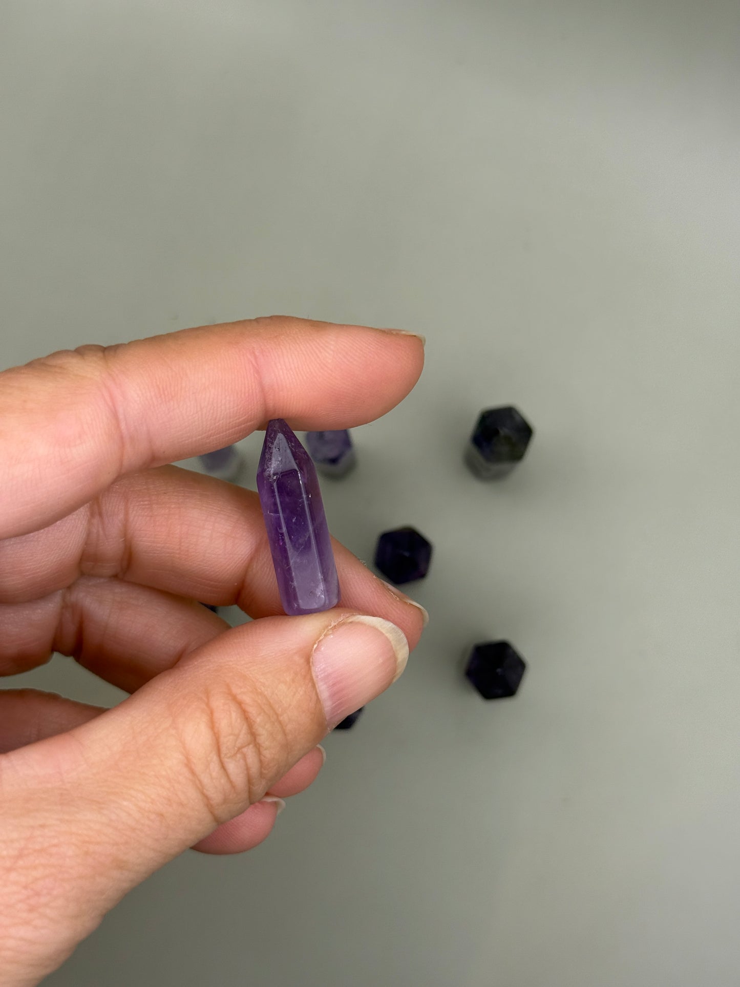 Punta generador de Amatista
