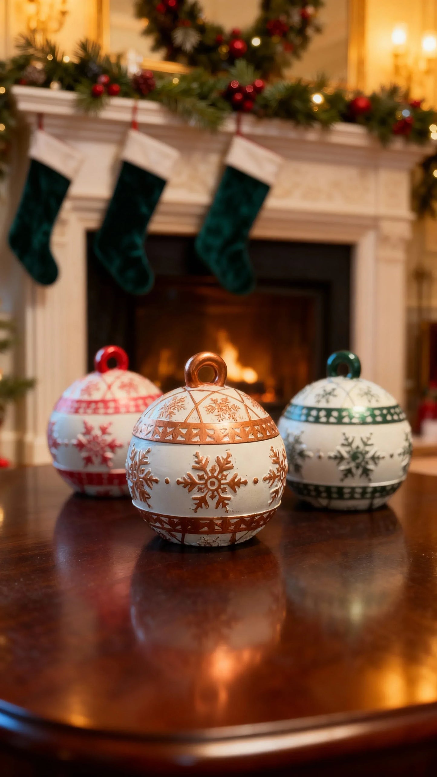 Vela de soja Sparking Yuletide