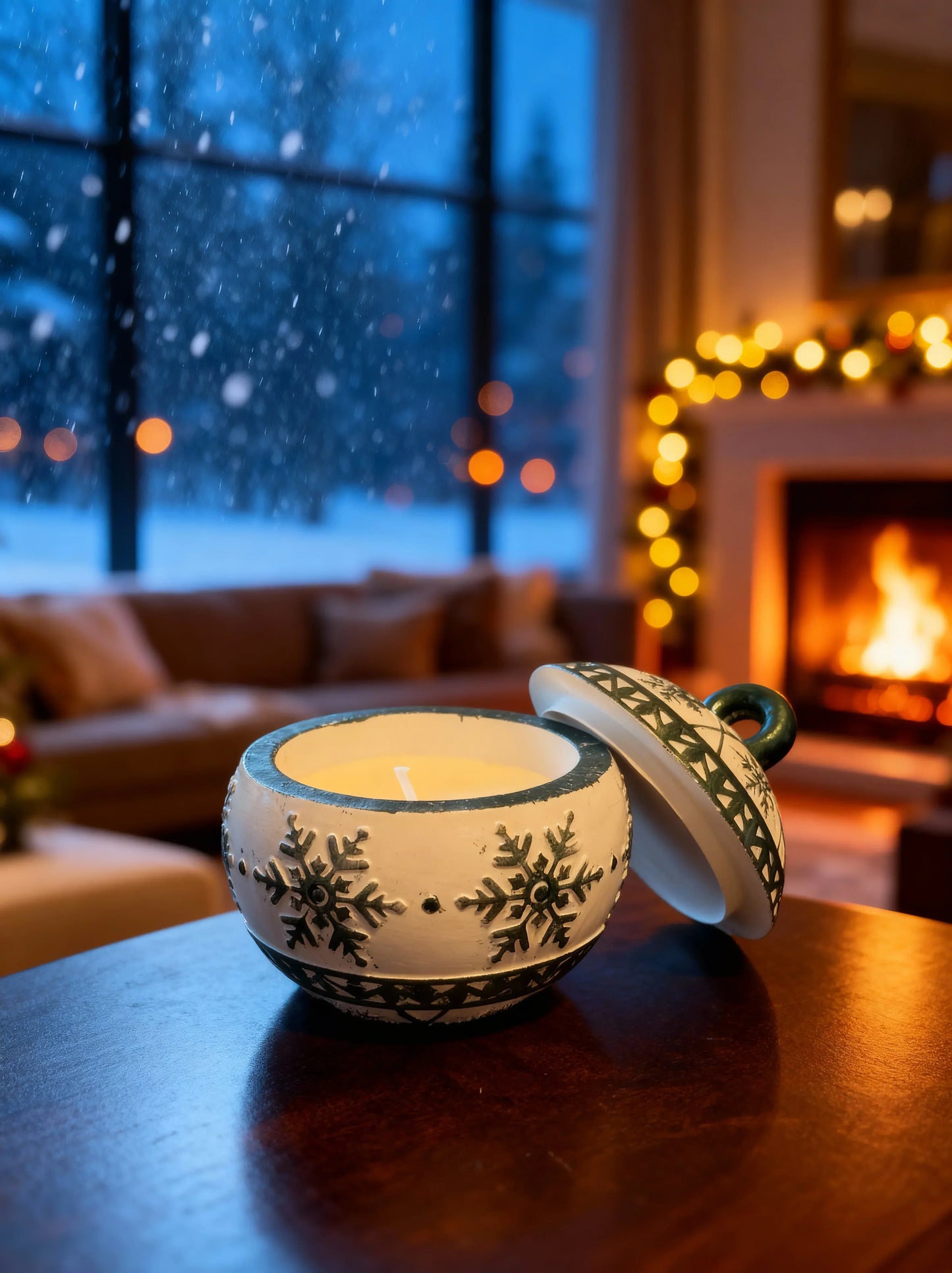 Vela de soja Sparking Yuletide