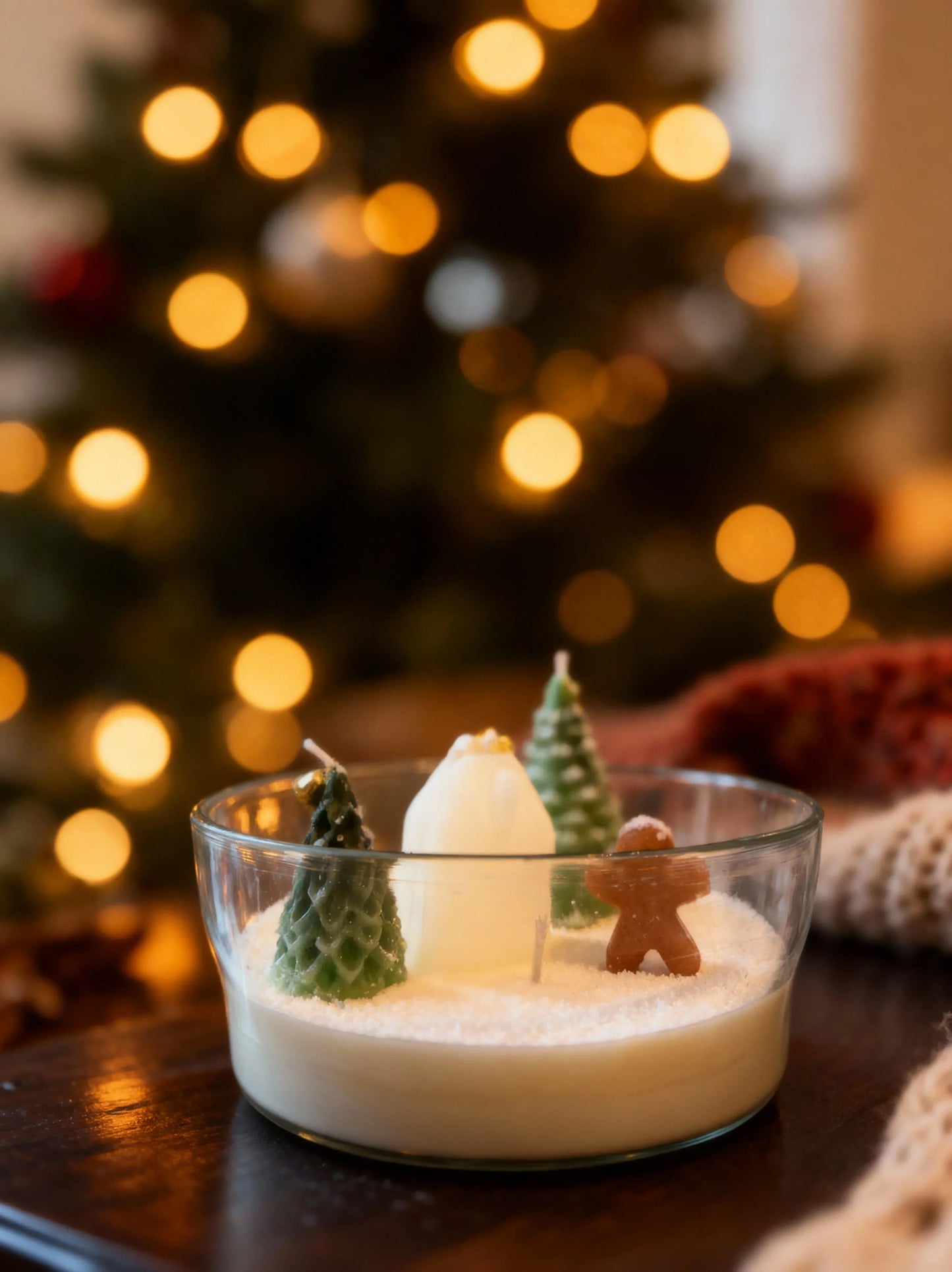 Vela de soja Christmas Village