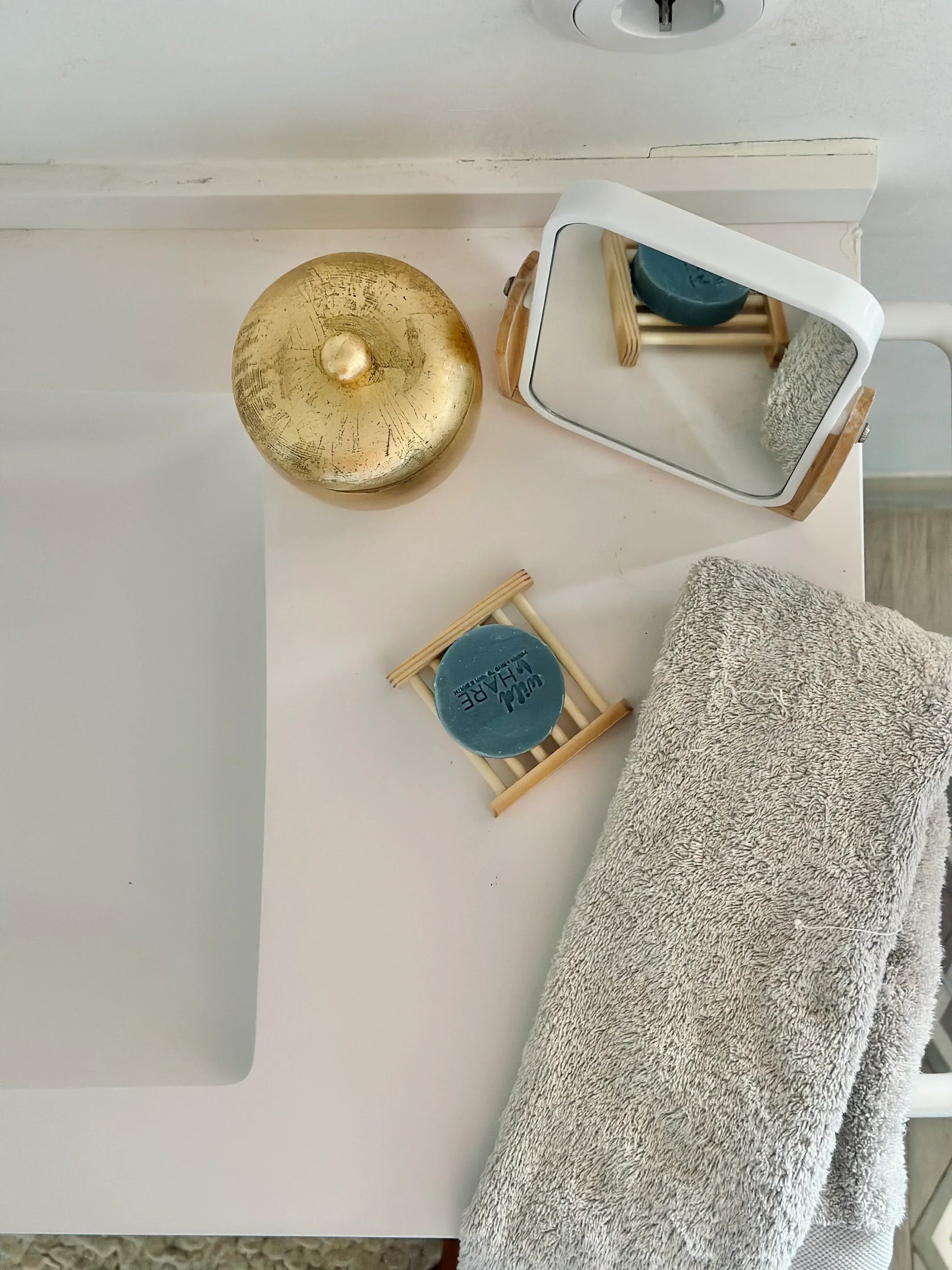 Jabonera de madera - La Quinta Vidal