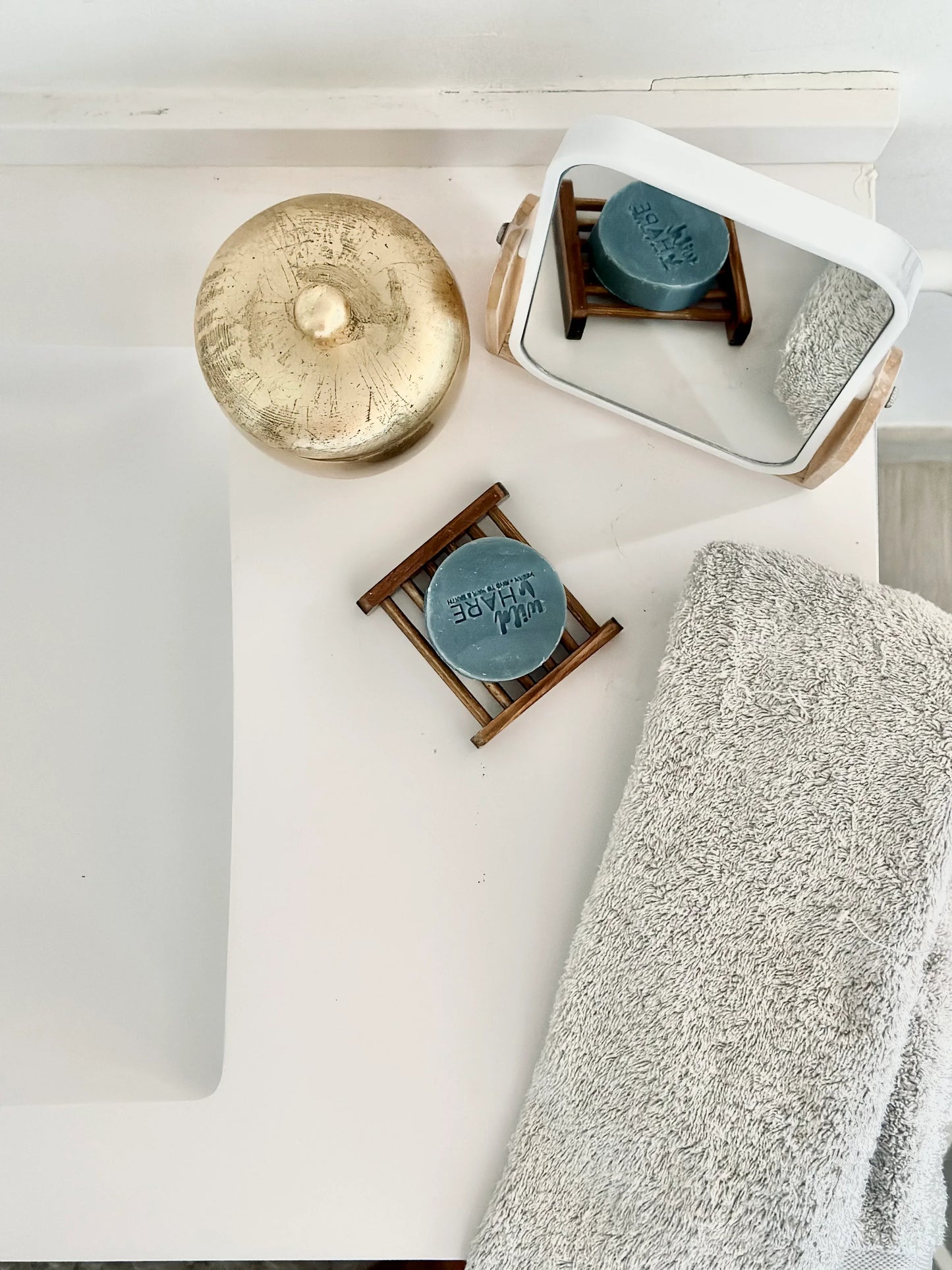 Jabonera de madera - La Quinta Vidal