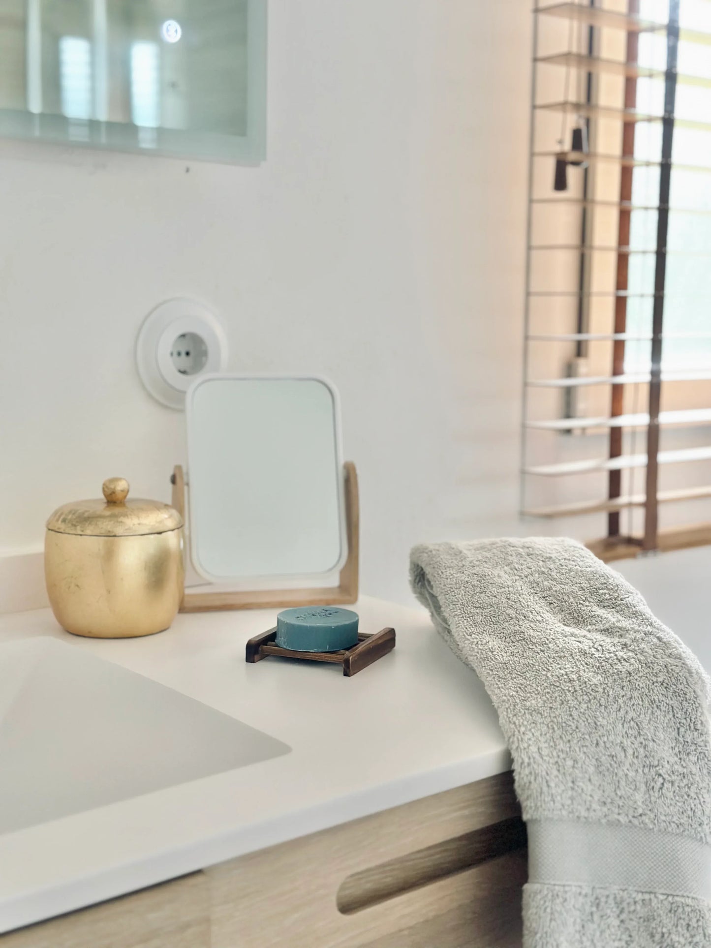 Jabonera de madera - La Quinta Vidal