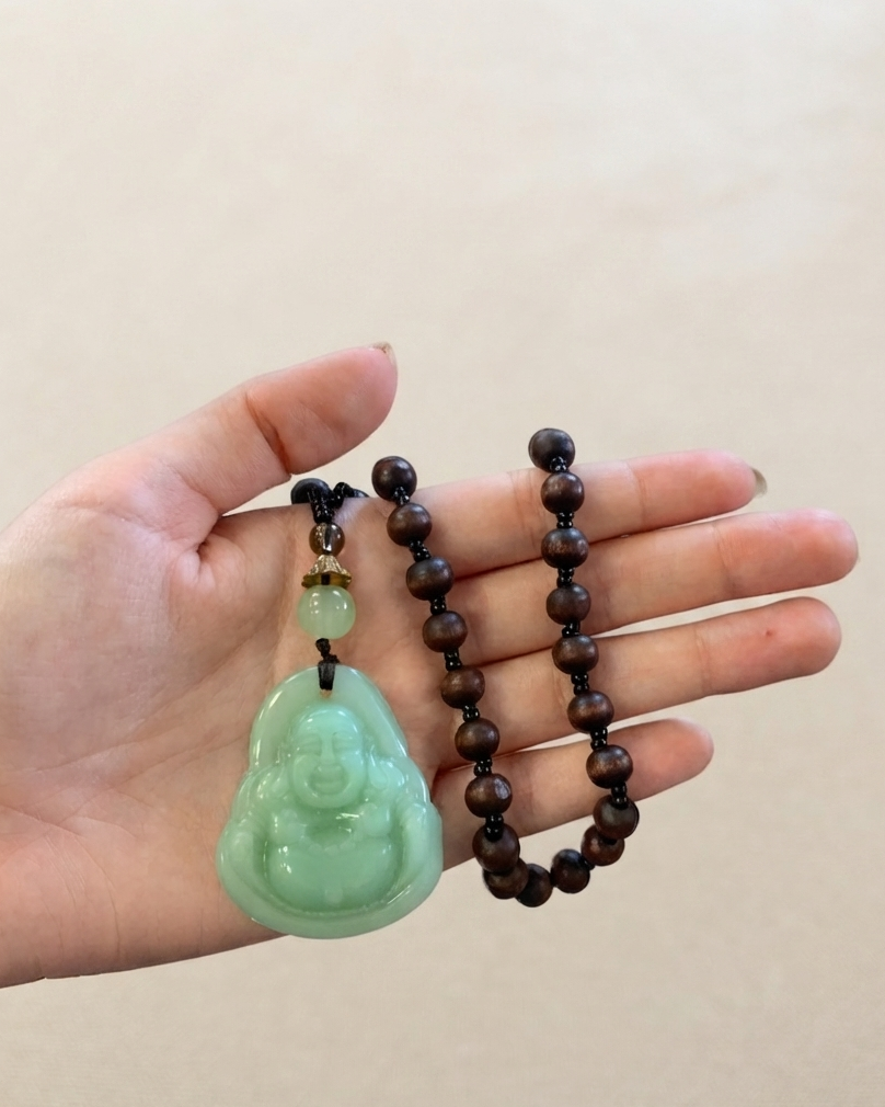 Jape Mala de Jade Verde