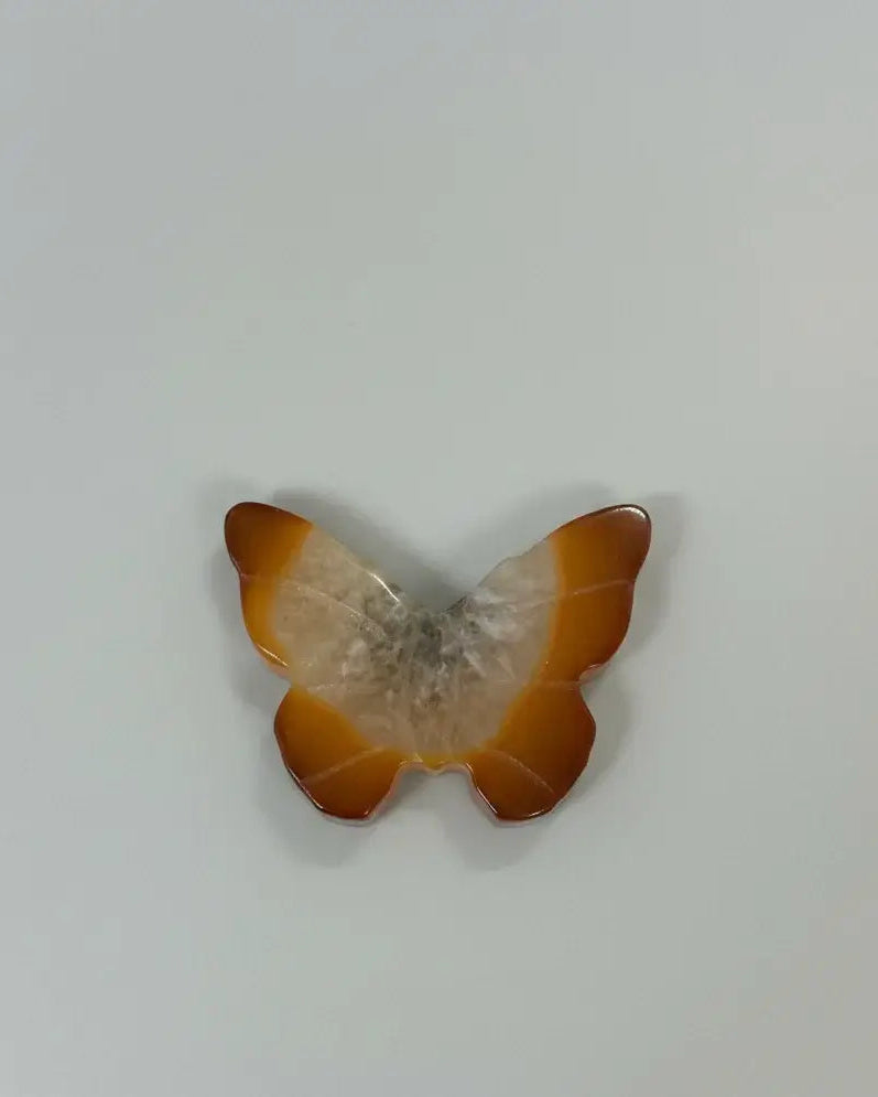 Mariposa de Cornalina o Carneola