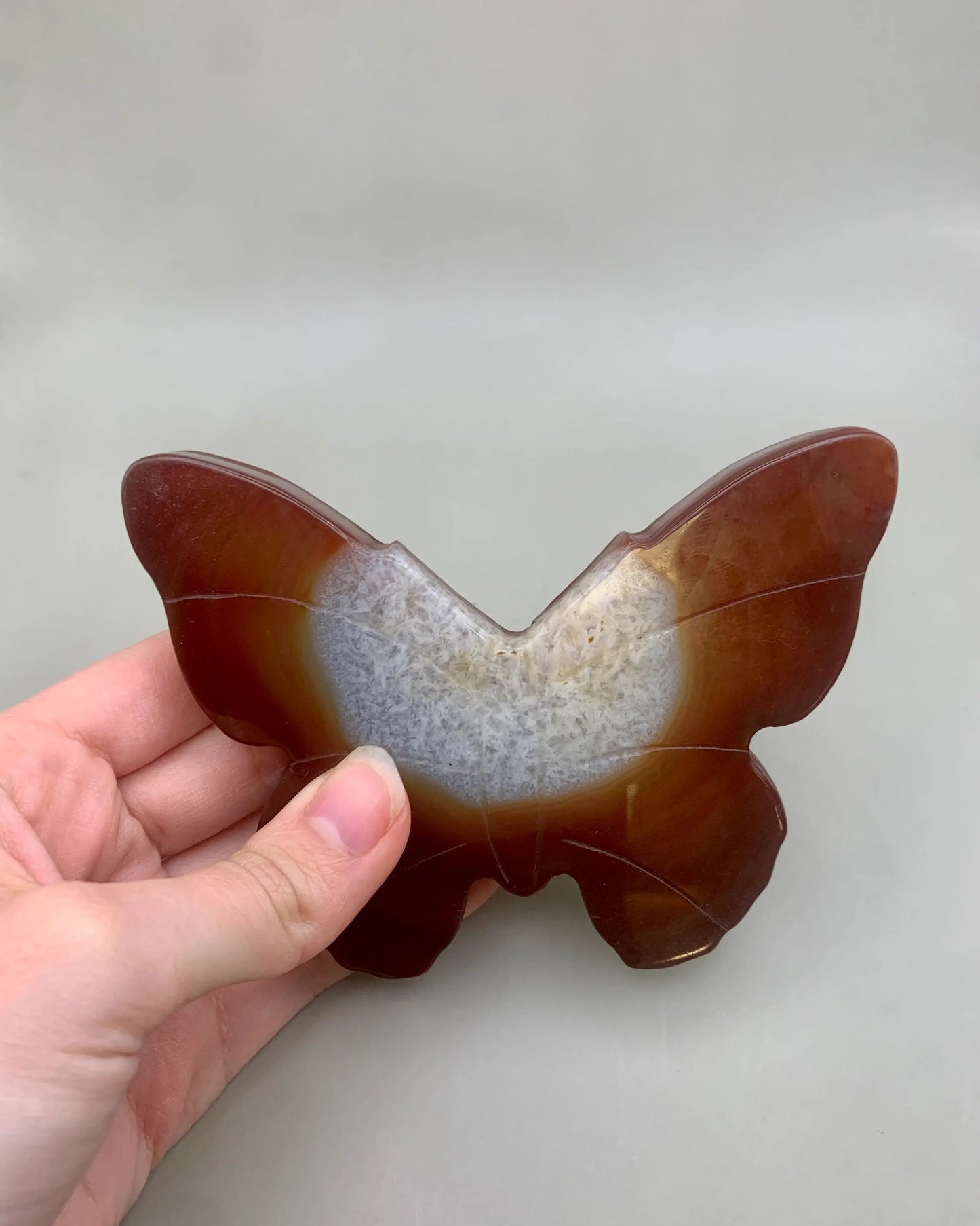Mariposa de cornalina
