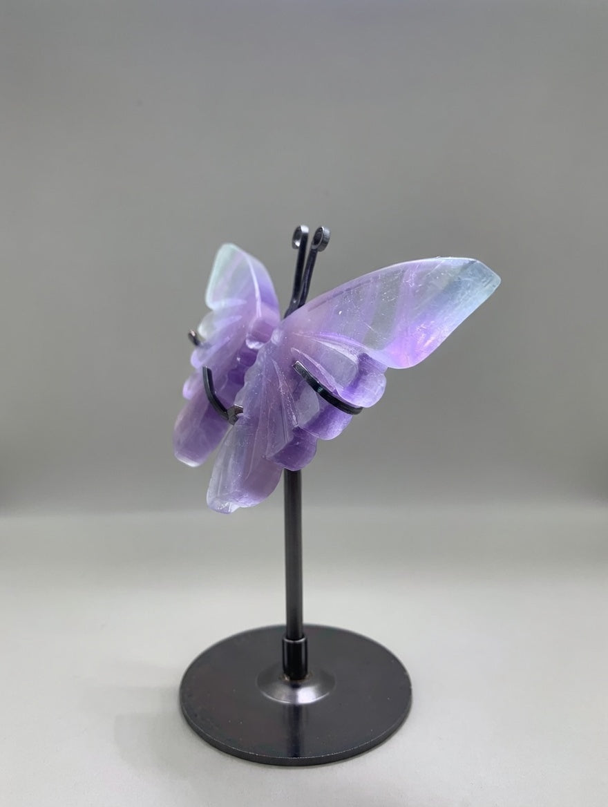 Mariposa de Fluorita Multicolor