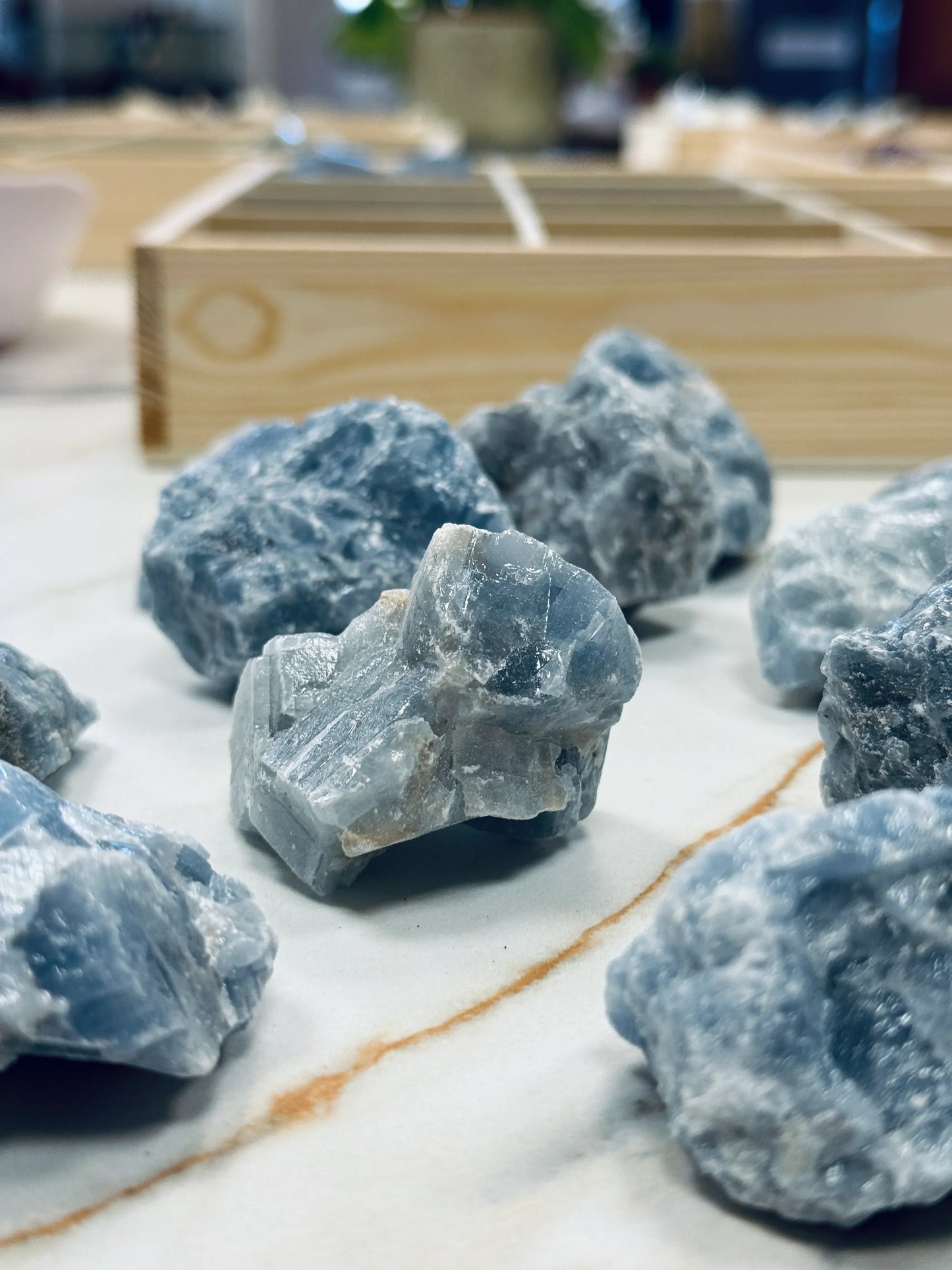 Masivo de Calcita Azul - La Quinta Vidal