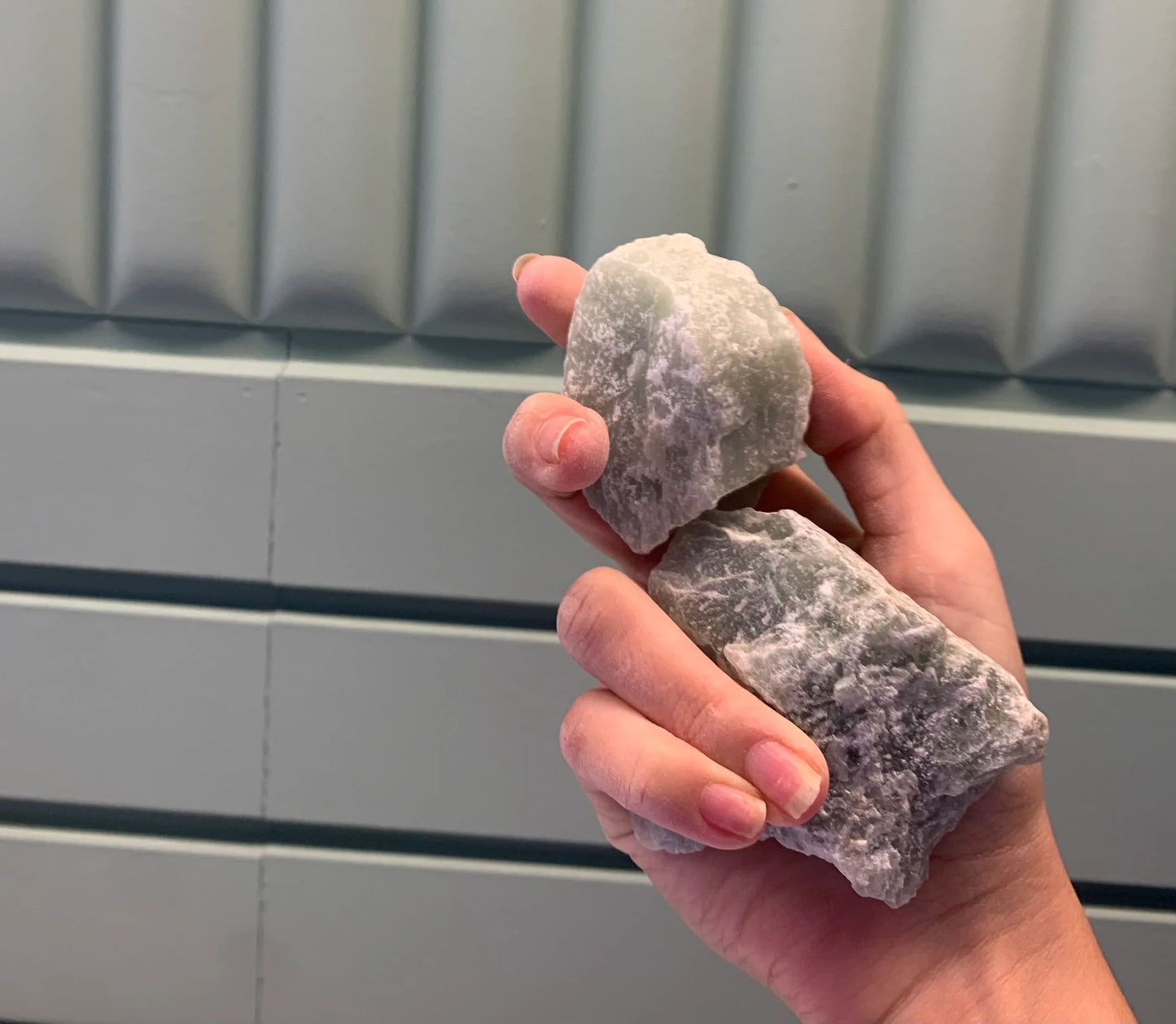 Masivo de mineral de jade chino