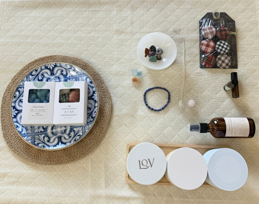 Mix sorpresa de minerales , aromas y deco